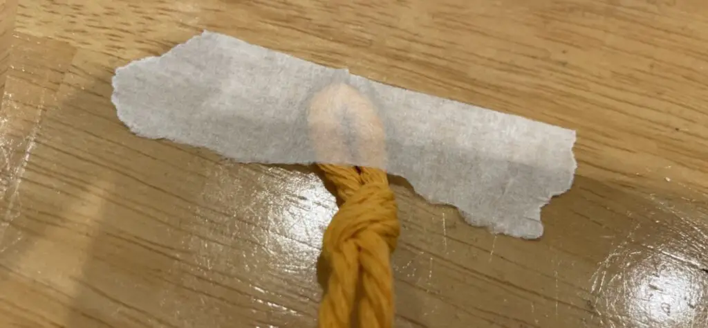 Macrame loop